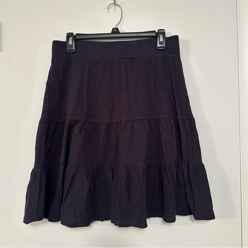LOFT Tiered A-Line Skirt
